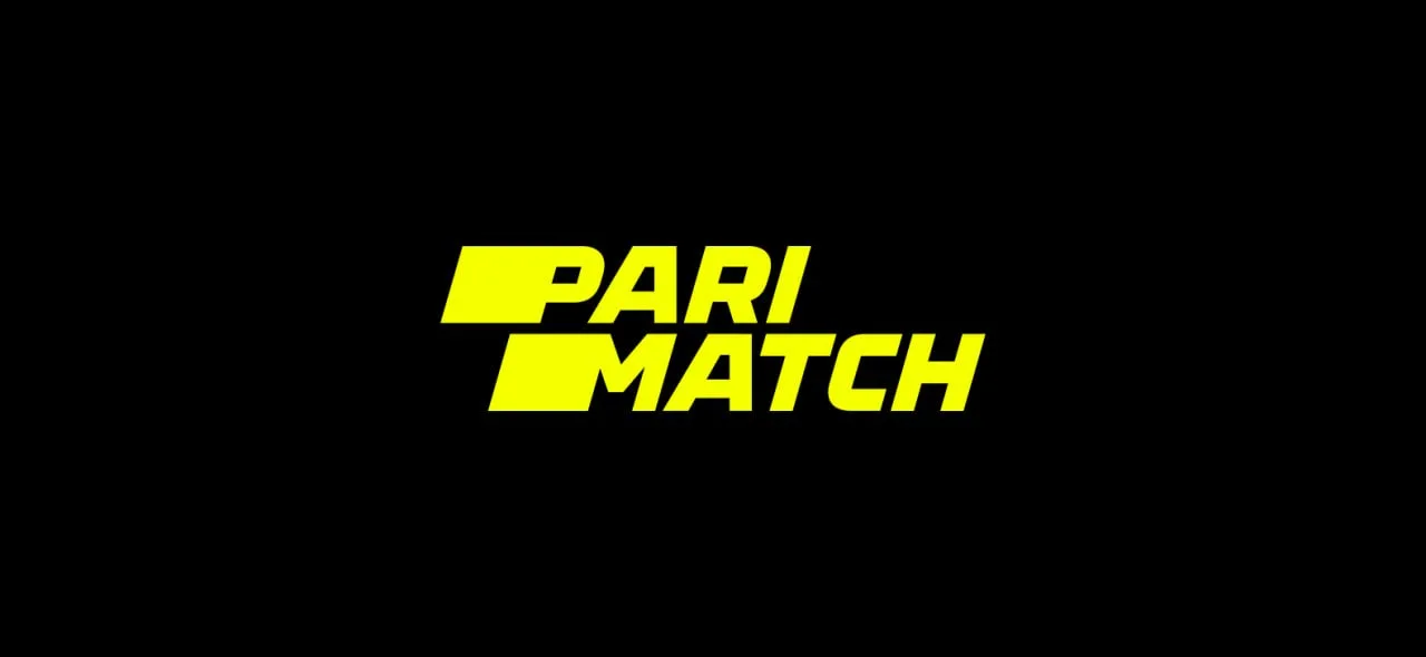 Parimatch India logo in bright yellow text on black background